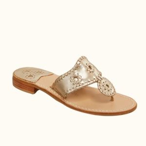 Platinum Jack Rogers - never worn!